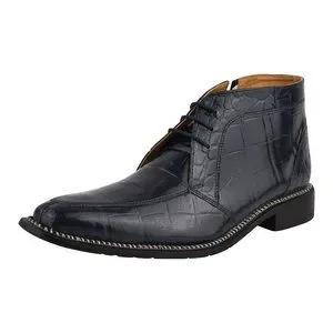 Libertyzeno | Shoes | Libertyzeno Navy Man Made Laceup Boots  display picture 1